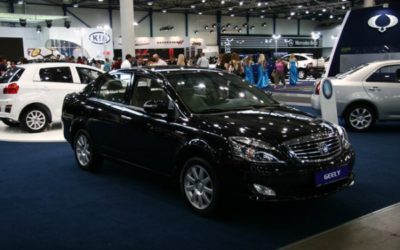 Фотогалерея новинок Geely на виставці у Києві