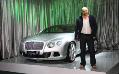 У Києві презентували нове купе Bentley